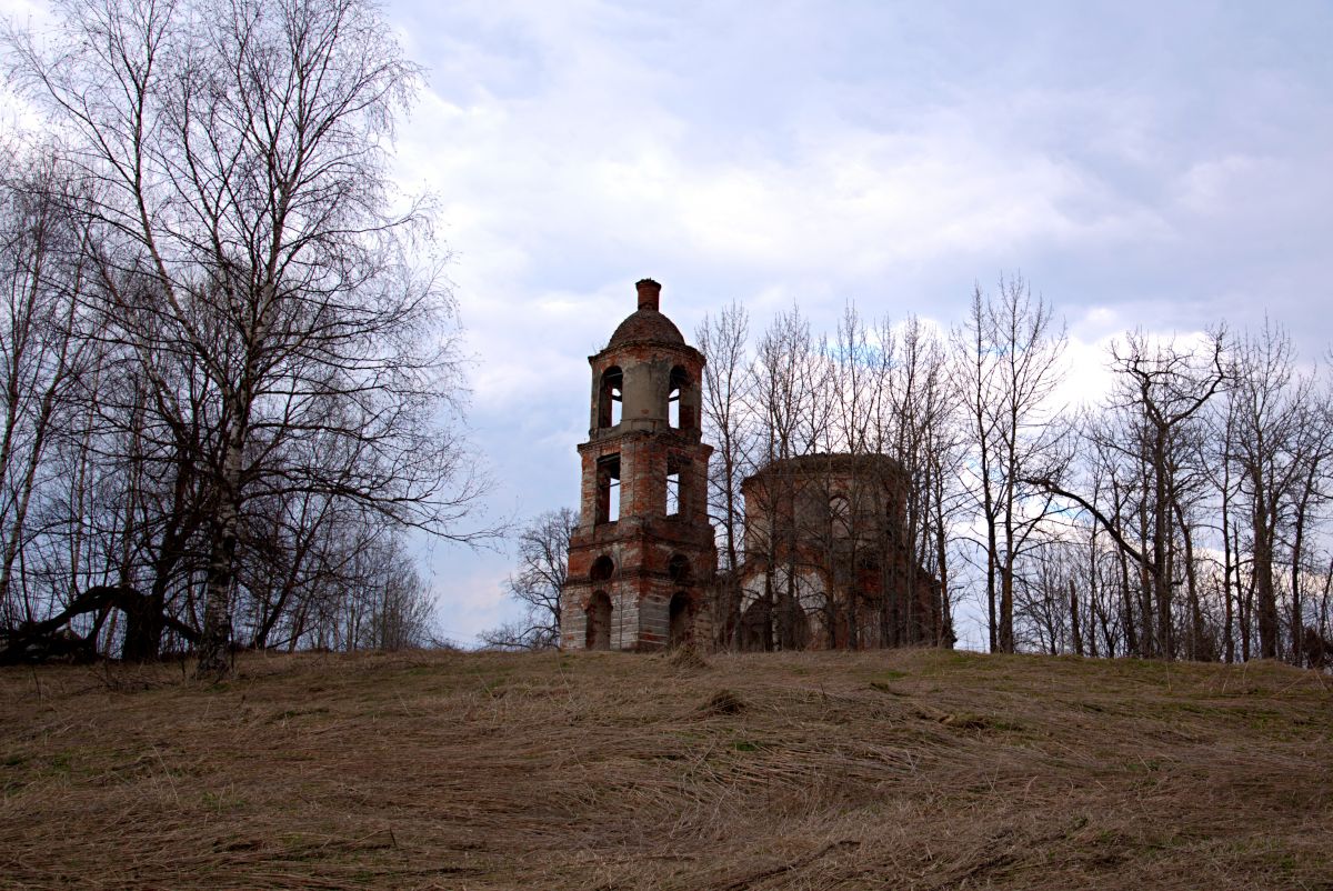 Лучинское (при р. Рыбинке). Церковь Смоленской иконы Божией Матери. фасады