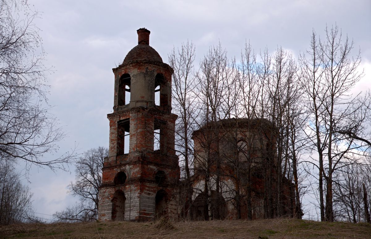 Церковь Смоленской иконы Божией Матери, Лучинское (при р. Рыбинке) (Переславский район и г. Переславль-Залесский, Ярославская область). фасады
