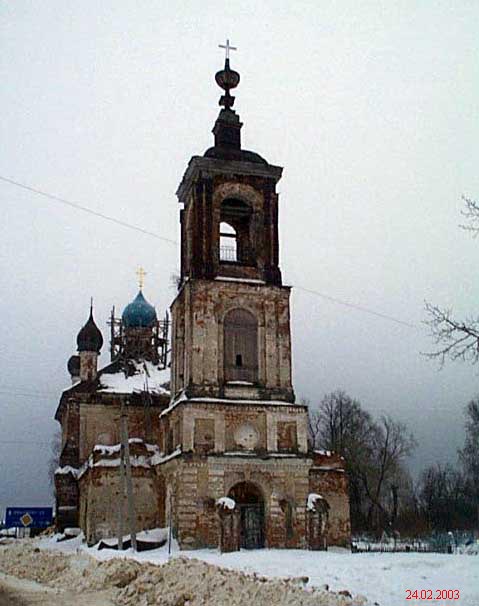 Церковь Димитрия Солунского, Дмитриевское (Переславский район и г. Переславль-Залесский, Ярославская область). фасады