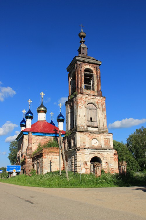 Церковь Димитрия Солунского, Дмитриевское (Переславский район и г. Переславль-Залесский, Ярославская область). фасады