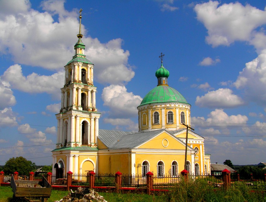 Копнино. Церковь Николая Чудотворца. фасады