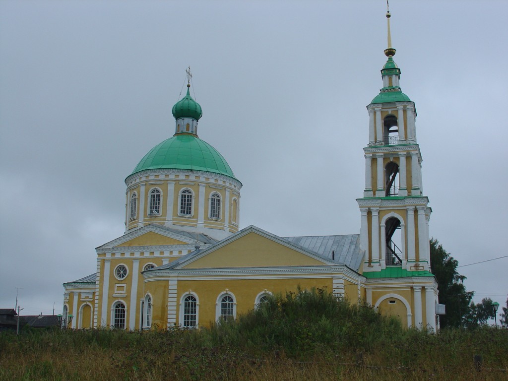 Копнино. Церковь Николая Чудотворца. фасады