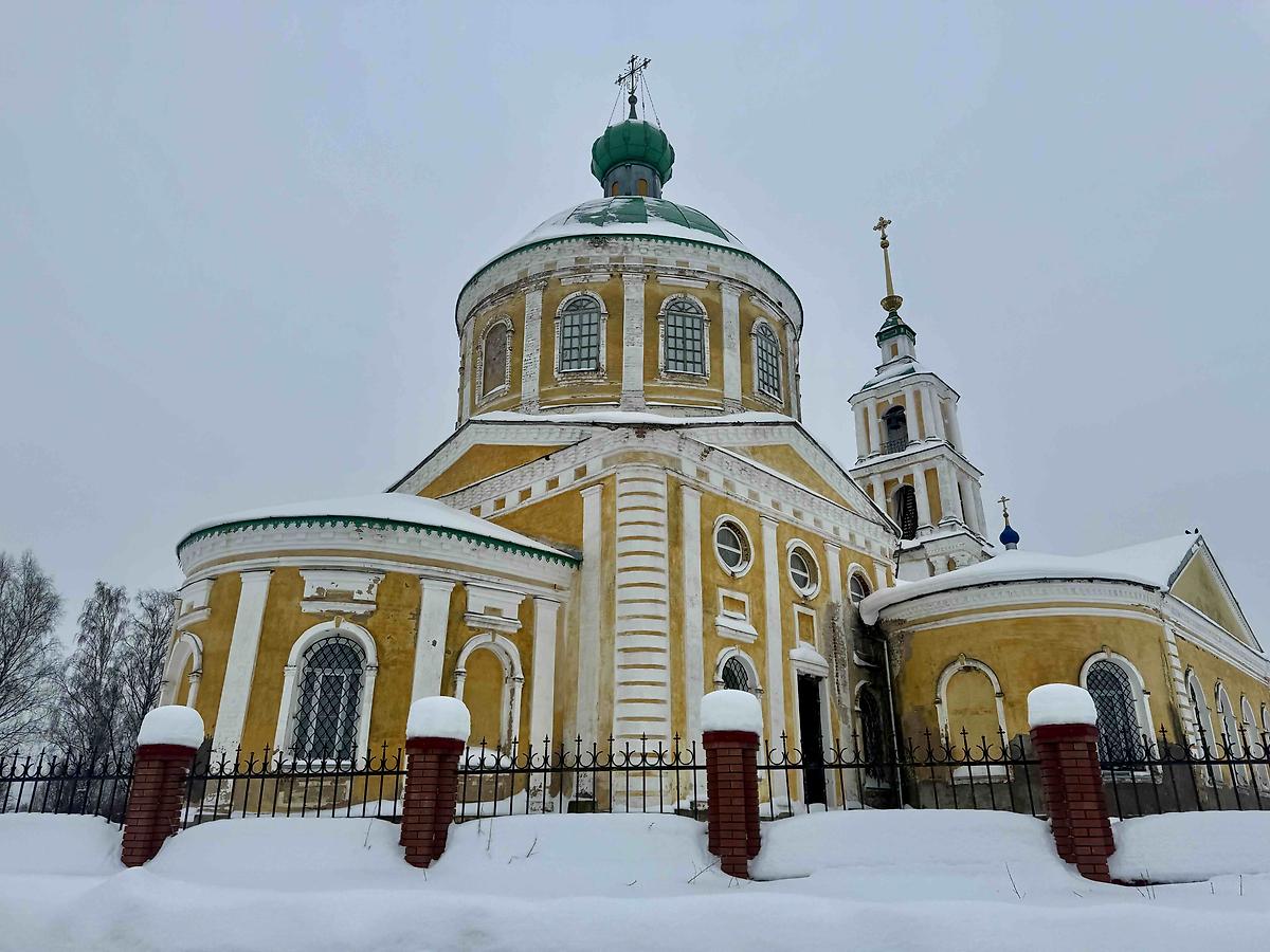 фасады. Церковь Николая Чудотворца, Копнино (Переславский район и г. Переславль-Залесский, Ярославская область)