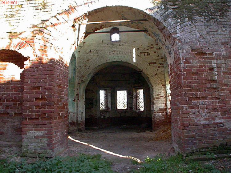 Церковь Казанской иконы Божией Матери, Юрьевское (Ростовский район, Ярославская область). интерьер и убранство