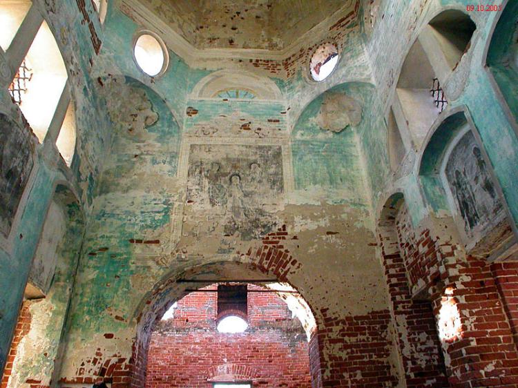 Церковь Казанской иконы Божией Матери, Юрьевское (Ростовский район, Ярославская область). интерьер и убранство