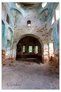 Церковь Казанской иконы Божией Матери, интерьер храма, вид на алтарь<br>, Юрьевское, Ростовский район, Ярославская область