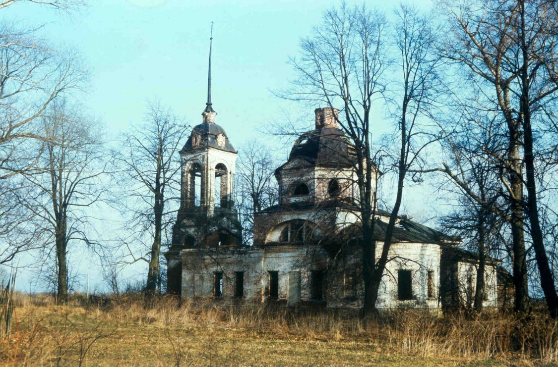 Юрьевское. Церковь Казанской иконы Божией Матери. фасады