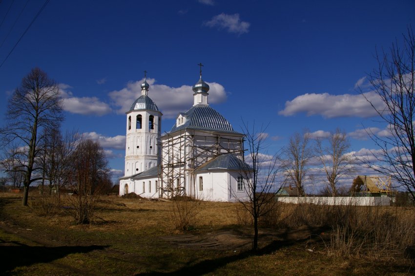 Церковь Покрова Пресвятой Богородицы, Соломидино (Переславский район и г. Переславль-Залесский, Ярославская область). фасады, после восстановления наружних стен