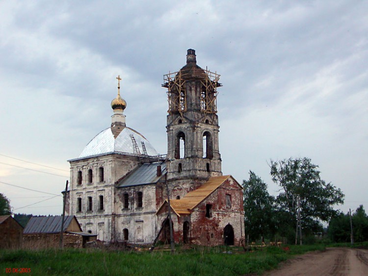 Церковь Иоанна Богослова, Купань (Переславский район и г. Переславль-Залесский, Ярославская область). фасады