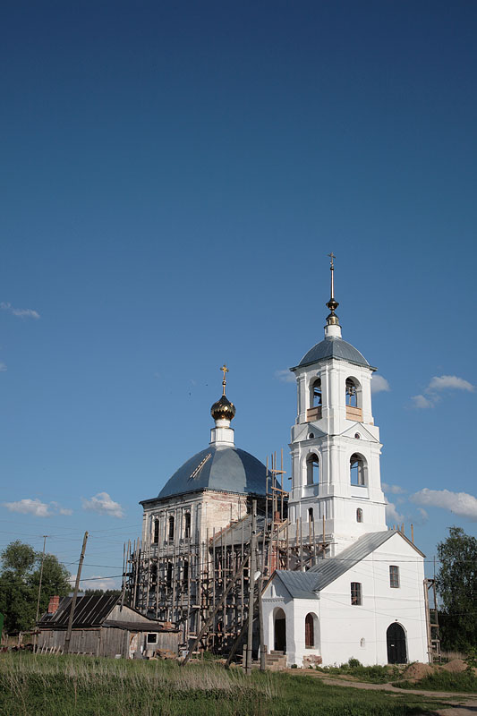 Церковь Иоанна Богослова, Купань (Переславский район и г. Переславль-Залесский, Ярославская область). фасады