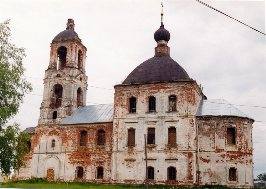 Церковь Иоанна Богослова, Купань (Переславский район и г. Переславль-Залесский, Ярославская область). фасады, До реставрации