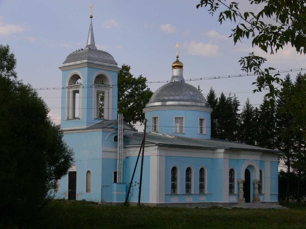 Церковь Богоявления Господня, Грызлово (Долгоруковский район, Липецкая область). фасады, храм в с.Грызлово