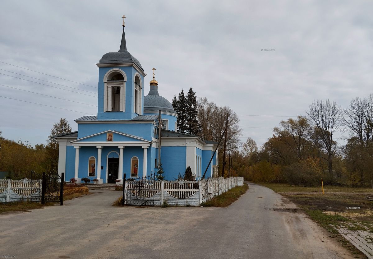 Церковь Богоявления Господня, Грызлово (Долгоруковский район, Липецкая область). фасады