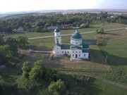 Церковь Богоявления Господня, Съемка храма в с.Свишни с дрона<br>, Свишни, Долгоруковский район, Липецкая область