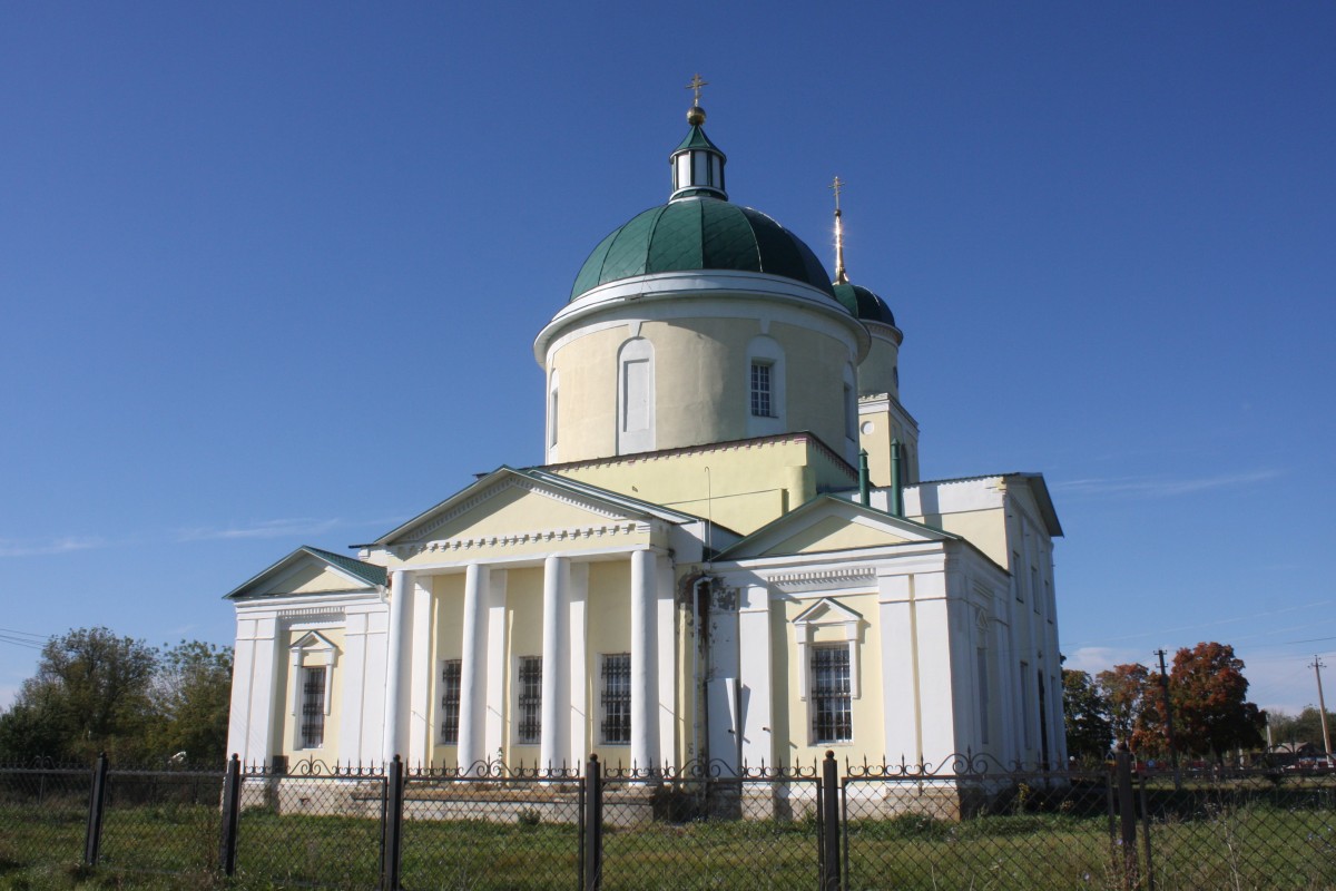 Церковь Богоявления Господня, Свишни (Долгоруковский район, Липецкая область). фасады