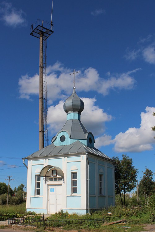 Часовня Николая Чудотворца при вокзале (новая), Старая Русса (Старорусский район, Новгородская область). фасады