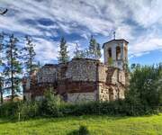 Александро-Ошевенский монастырь. Собор Успения Пресвятой Богородицы, , Ошевенское, Каргопольский район, Архангельская область