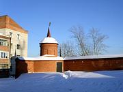 Богородице-Алексиевский монастырь, северо-восточная башня монастырской ограды, вид с запада<br>, Томск, Томск, город, Томская область