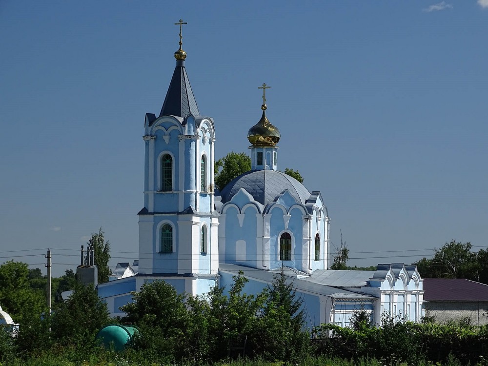 Церковь Успения Пресвятой Богородицы, Стегаловка (Долгоруковский район, Липецкая область). фасады