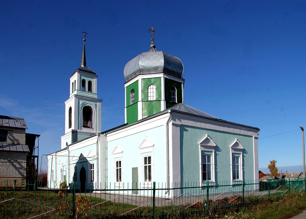 Церковь Троицы Живоначальной, Братовщина (Долгоруковский район, Липецкая область). фасады