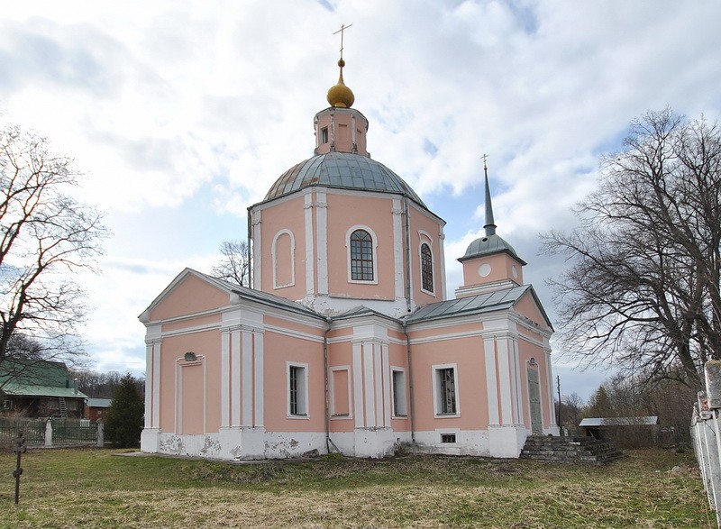 Церковь Александра Кипрского, Ченцово (Заокский район, Тульская область). фасады