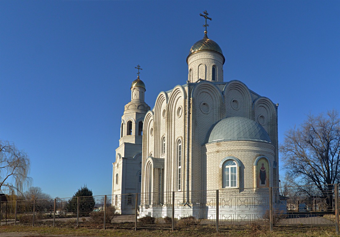 Александровка. Церковь Антония (Смирницкого), архиепископа Воронежского и Задонского. фасады