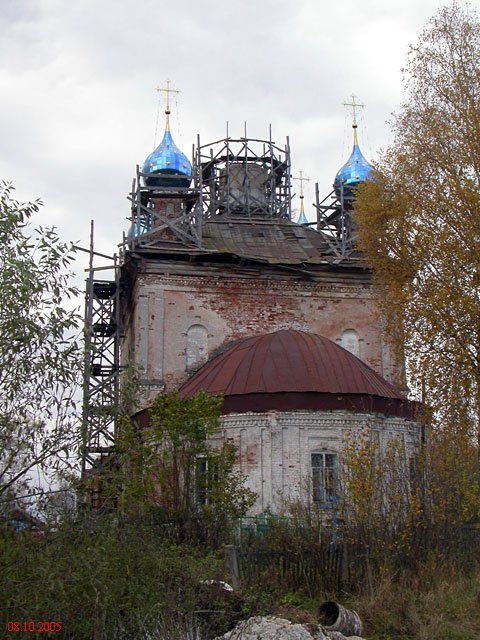 Дмитриевское. Церковь Димитрия Солунского. фасады
