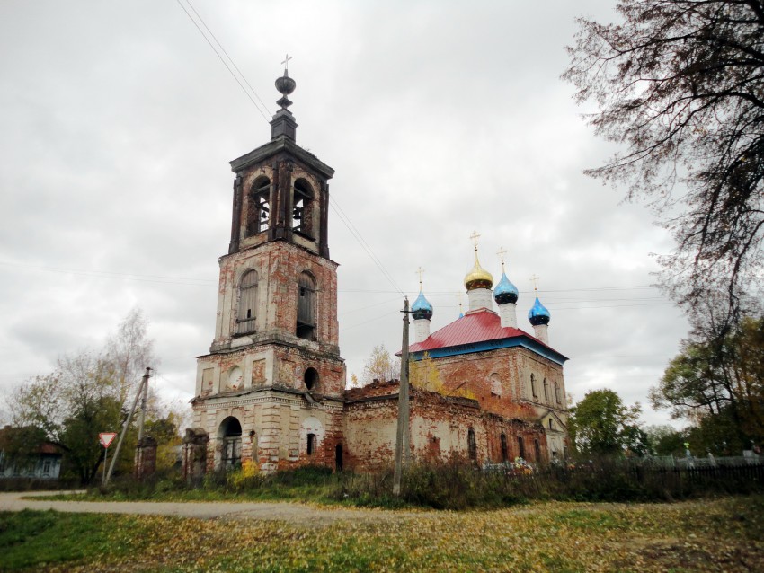 Дмитриевское. Церковь Димитрия Солунского. фасады