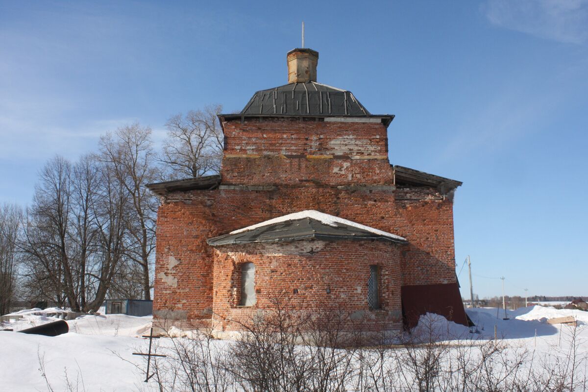 Казаново, урочище. Церковь Рождества Пресвятой Богородицы. фасады