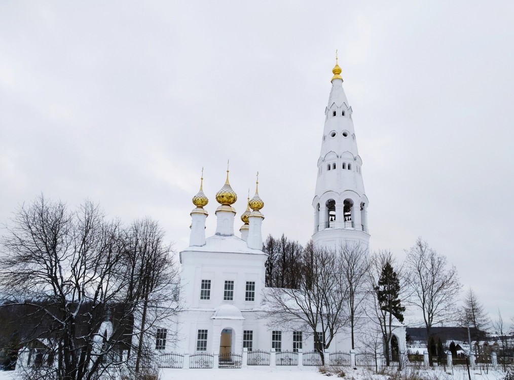 Церковь Михаила Архангела, Михайловское (Фурмановский район, Ивановская область). фасады