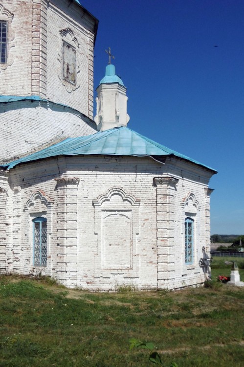 Церковь Благовещения Пресвятой Богородицы, Лосево (Павловский район, Воронежская область). архитектурные детали, Апсида храма