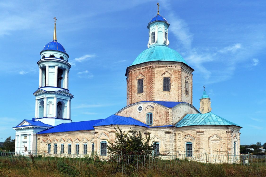 Церковь Благовещения Пресвятой Богородицы, Лосево (Павловский район, Воронежская область). фасады