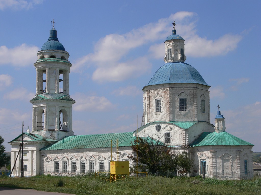 Церковь Благовещения Пресвятой Богородицы, Лосево (Павловский район, Воронежская область). фасады
