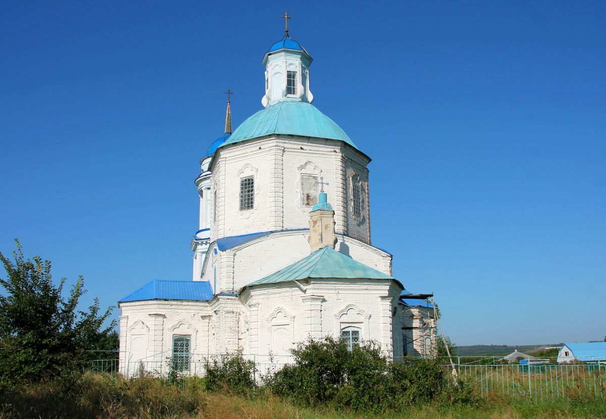 Церковь Благовещения Пресвятой Богородицы, Лосево (Павловский район, Воронежская область). фасады