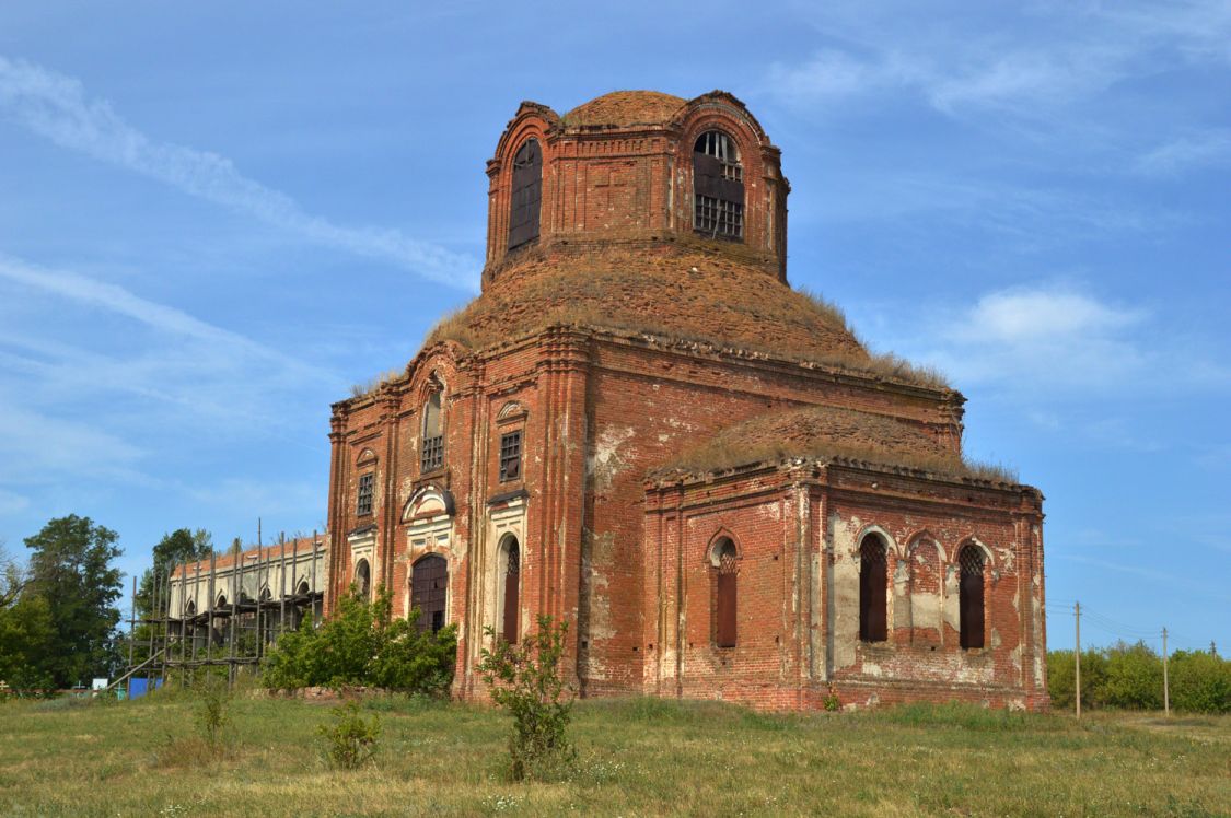 Церковь Тихона Задонского, Пески (Павловский район, Воронежская область). фасады