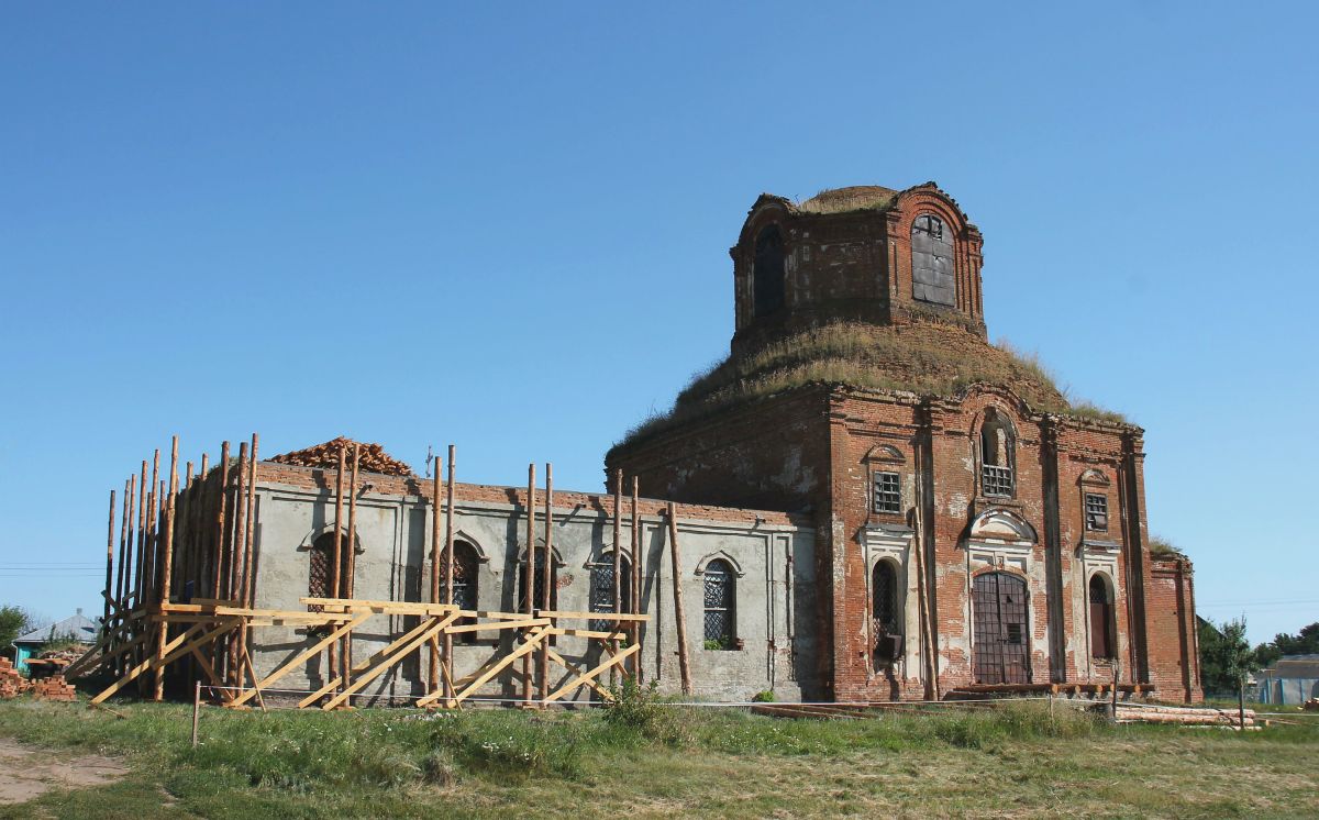 Церковь Тихона Задонского, Пески (Павловский район, Воронежская область). фасады
