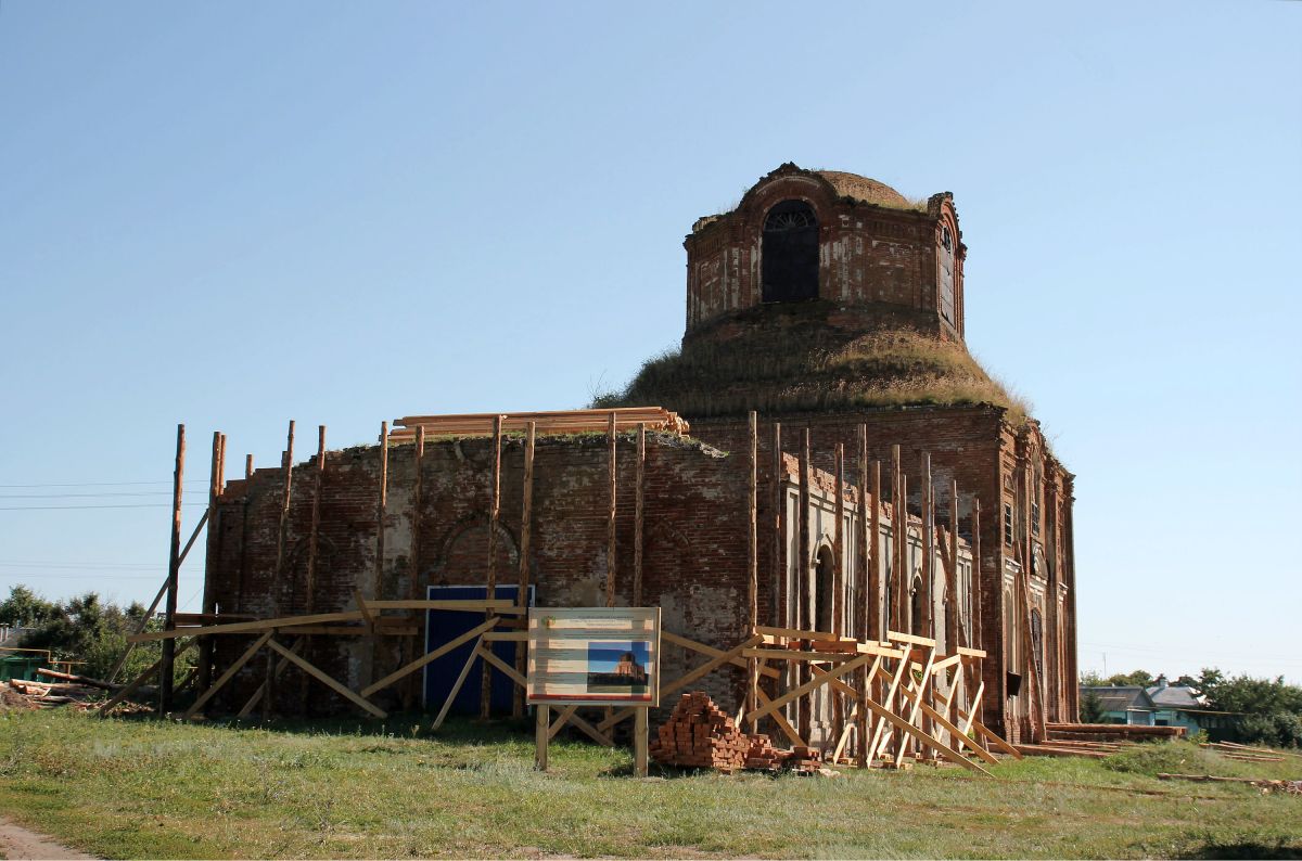 Церковь Тихона Задонского, Пески (Павловский район, Воронежская область). фасады