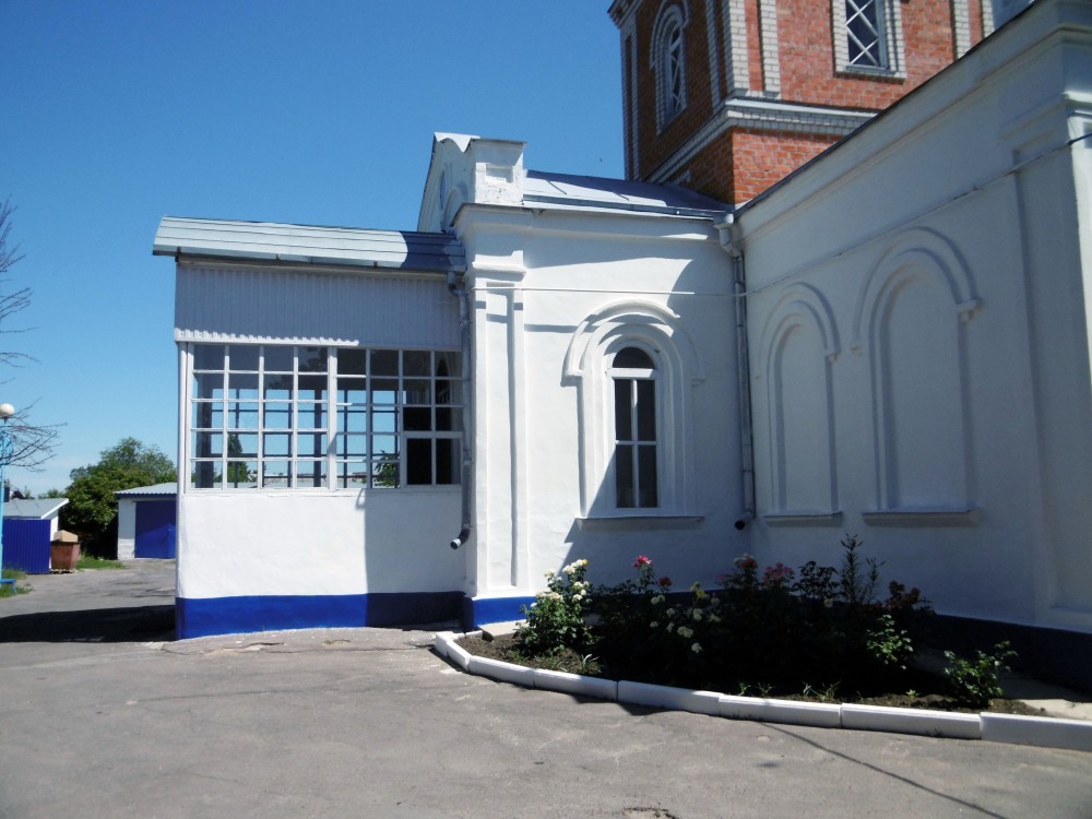 Церковь Покрова Пресвятой Богородицы, Павловск (Павловский район, Воронежская область). архитектурные детали, Притвор главных врат  храма