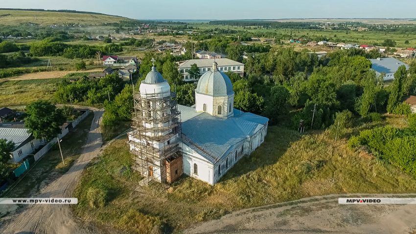 Церковь Рождества Пресвятой Богородицы, Шестаково (Бобровский район, Воронежская область). документальные фотографии, До сих пор в реставрации