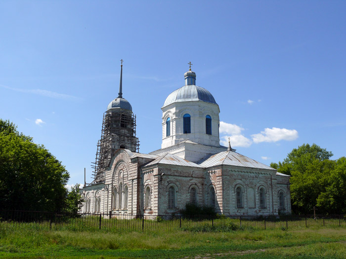 Церковь Покрова Пресвятой Богородицы, Каширское (Каширский район, Воронежская область). фасады