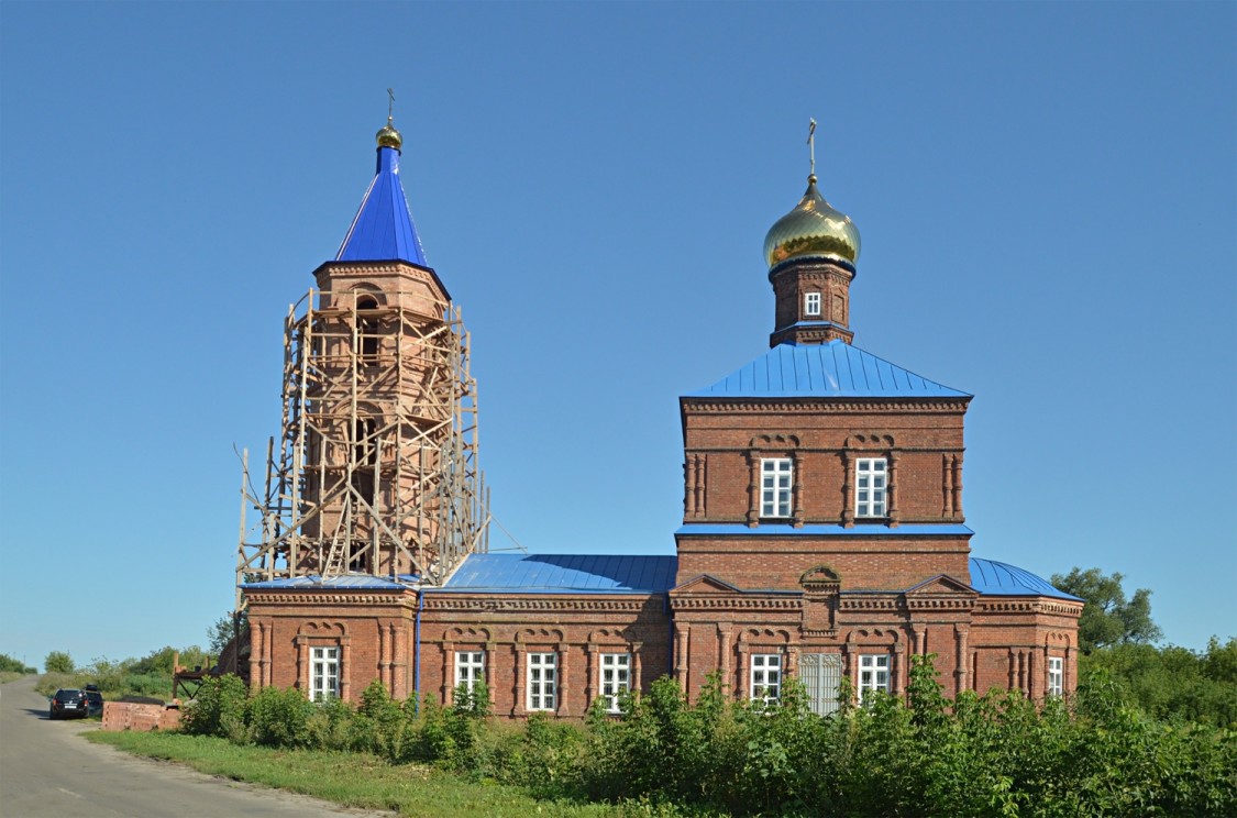 Церковь Покрова Пресвятой Богородицы, Бирюченское (Каширский район, Воронежская область). фасады