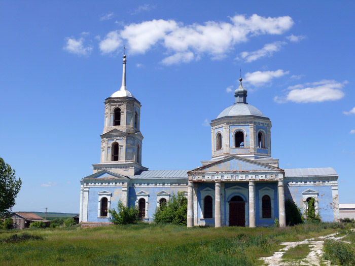 Церковь Казанской иконы Божией Матери, Владимировка (Лискинский район, Воронежская область). фасады
