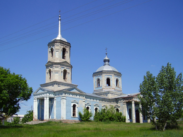 Церковь Казанской иконы Божией Матери, Владимировка (Лискинский район, Воронежская область). фасады