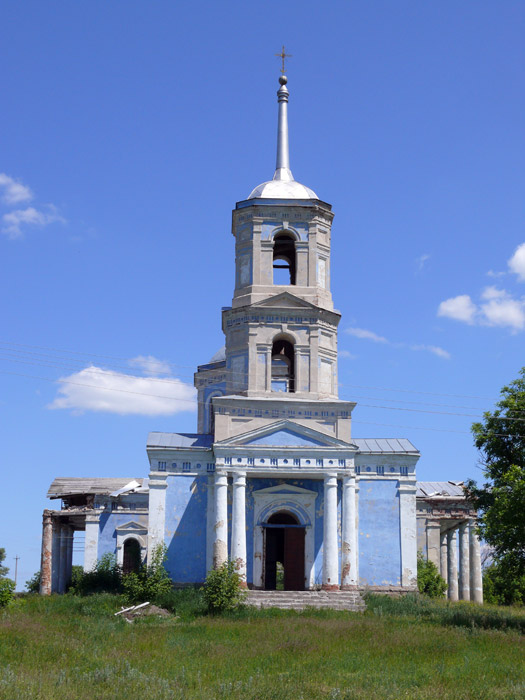 Церковь Казанской иконы Божией Матери, Владимировка (Лискинский район, Воронежская область). фасады