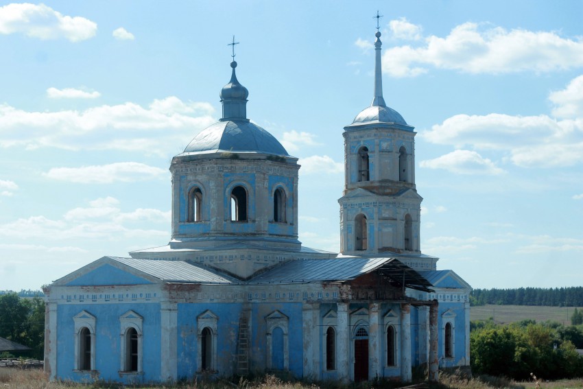 Церковь Казанской иконы Божией Матери, Владимировка (Лискинский район, Воронежская область). фасады