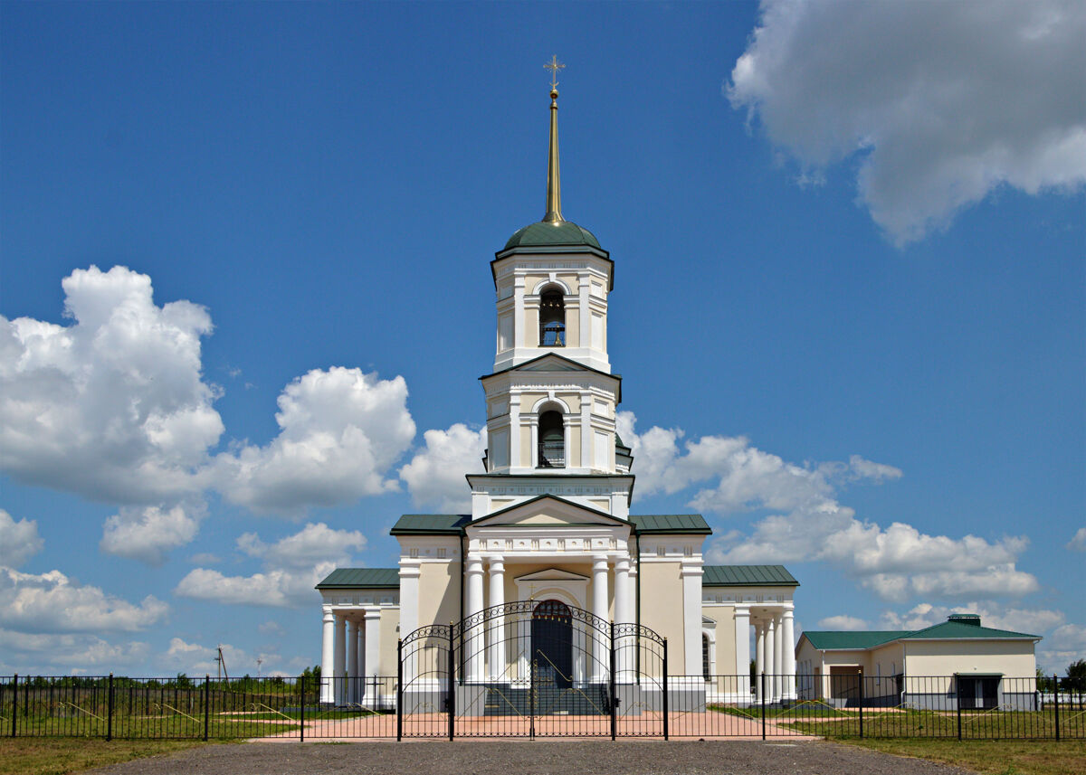 Церковь Казанской иконы Божией Матери, Владимировка (Лискинский район, Воронежская область). фасады