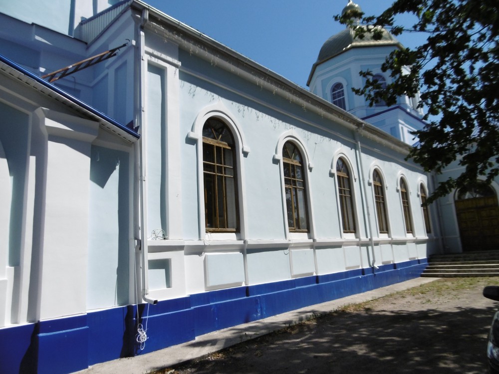 Церковь Казанской иконы Божией Матери, Павловск (Павловский район, Воронежская область). фасады, Южный фасад трапезной церкви