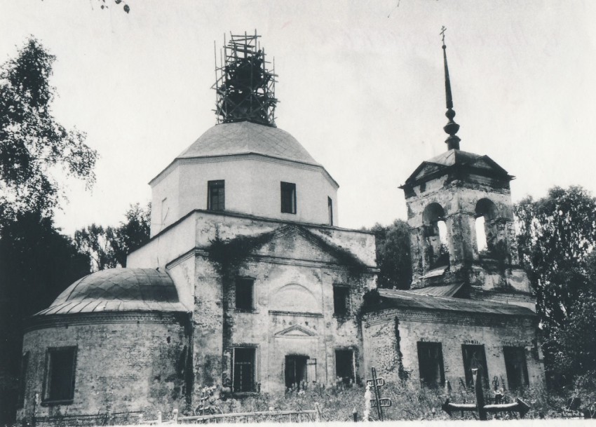 Церковь Спаса Преображения, Подосеново (Кимрский район и г. Кимры, Тверская область). фасады