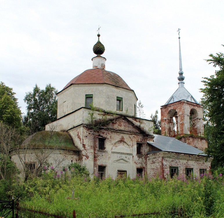 Церковь Спаса Преображения, Подосеново (Кимрский район и г. Кимры, Тверская область). фасады