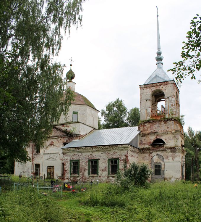 Церковь Спаса Преображения, Подосеново (Кимрский район и г. Кимры, Тверская область). фасады